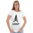 thumbnail image 3 of USSF Logo United States Space Force Women's Plus Size Shirt Brisco Brands 3X, 3 of 5