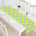 thumbnail image 2 of MKHERT Cute Yellow Rubber Ducks and Bubbles Table Runner for Office Kitchen Dining Wedding Party Banquet 16x72 Inch, 2 of 3