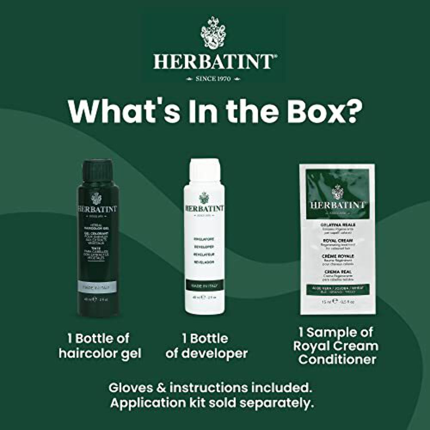 Herbatint Permanent 5N Light Chestnut Haircolor Gel - 1 Box Herbatint Permanent 5N Light Chestnut Haircolor Gel - 1 Box