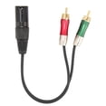 thumbnail image 3 of Cable XLR ANGGREK a 2 macho equilibrado universal antiinterferencias, 3 of 8