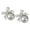 D, variant on Bow Pearl Earrings Luxe High End Charm With Rhinestones Exquisite And Versatile Ear Studs Product Platform