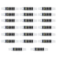 thumbnail image 1 of Pegatina 20 Piezas Tiras De Termómetro Para La Frente Adultos Niños Bebé Prueba De Pegatina De Medición De Temperatura, 1 of 8