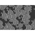 thumbnail image 1 of Ahgly Company Indoor Rectangle Patterned Dark Gray Black Area Rugs, 2' x 5', 1 of 6