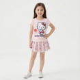thumbnail image 4 of Hello Kitty Sanrio Short Sleeve Shirt and Skort Skirt Set (Girls), 2 Piece Set, Sizes 4-10, 4 of 9
