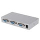 thumbnail image 4 of Caja de Amplificador Divisor VGA SVGA Distribución de Video de 2 Puertos para 1 a 2 Monitores Sunnimix Buscador de video de audio, 4 of 8