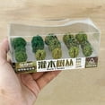 thumbnail image 2 of 12PCS Simulation Bush Trees Scenery Architecture Trees Model DIY Model Railroad Scenery with Model Bases, 2 of 7