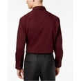 thumbnail image 2 of ALFANI Mens Burgundy Collared Classic Fit Work Dress Shirt XL, 2 of 2