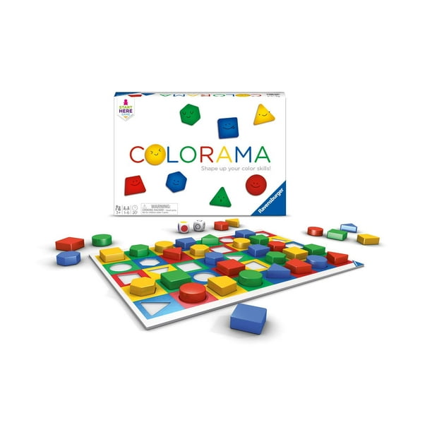 Juego Ravensburger Colorama para niños de más de 3 años con 40 piezas