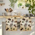 thumbnail image 4 of Western Cowboys Kitchen Towels Set of 2, Brown Vintage Country Cactus Absorbent Dish Towels for Kitchen, Microfiber Hand Towel, Quick Drying Tea Towel for Cleaning Decorative Dishcloths, 4 of 7