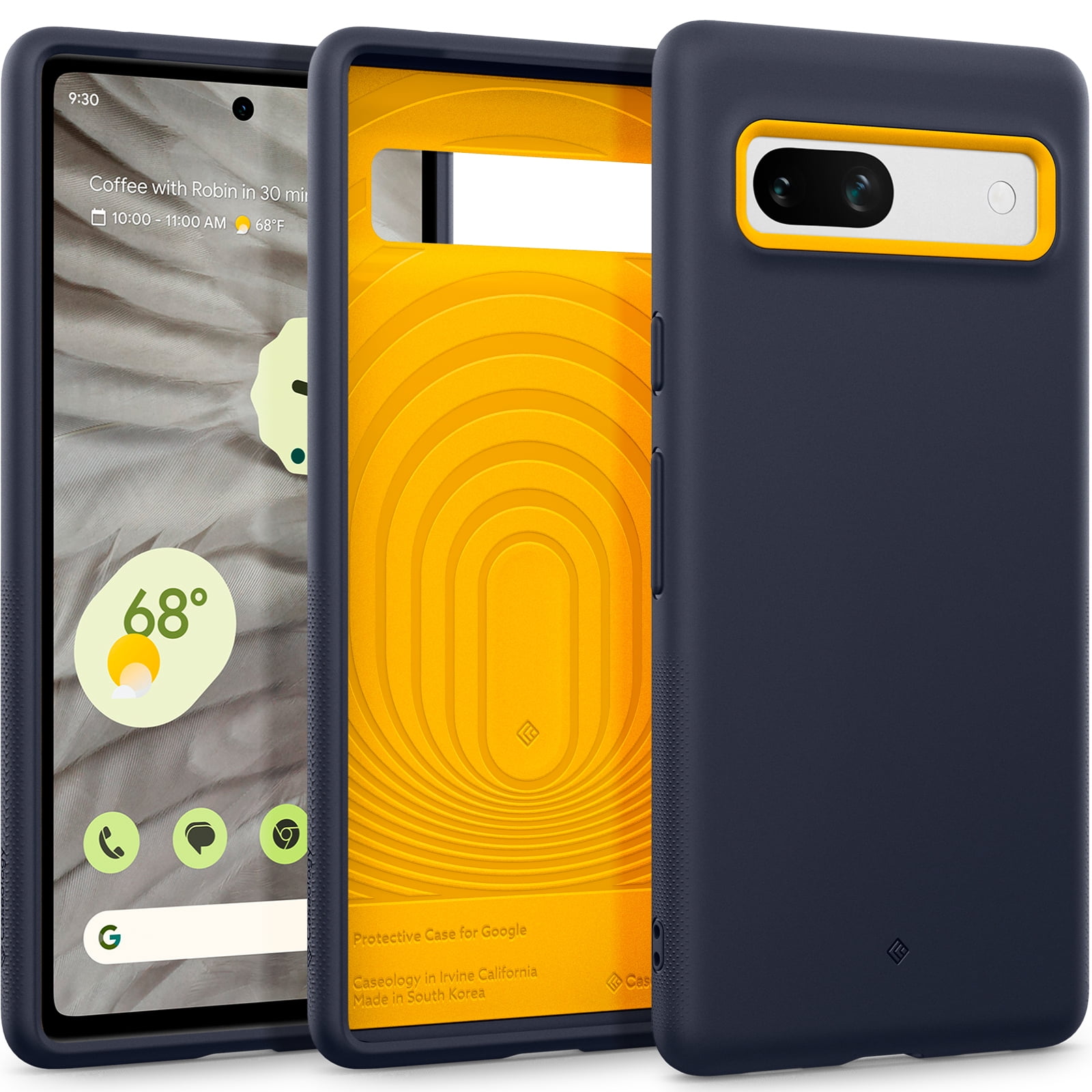 Google Pixel 7a Case (2023) Caseology [Nano Pop] Blueberry Navy