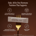 thumbnail image 6 of Arrae Inositol 8 Ct Vanilla - Women’s hormone and PMS support with Lactoferrin Effera™, 40:1 Inositol Blend & 5-MTHF Quatrefolic®. Helps mood, skin, cycle regularity & reproductive wellness., 6 of 7