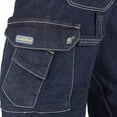 thumbnail image 4 of Goodyear Pantalon Cargo en Denim Extensible pour Hommes, 4 of 5