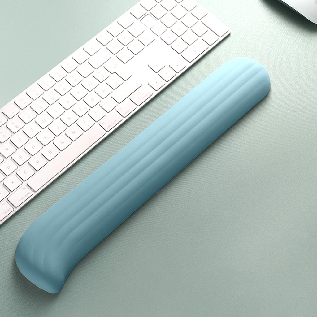 Ergonomic Silicone Wrist Rest Pad Keyboard Memory Foam Office Comfortable Base