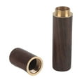 Handmade Blackwood Portable Natural Wood Toothpick Holder Capsule Case