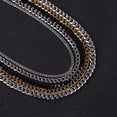 thumbnail image 3 of Fashion Cuban Link Chain Necklace For Men Woman Basic Punk Stainless Steel Necklace Won't Fade Male Choker Colar Jewelry, 3 of 6