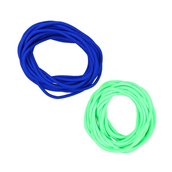 GETAJGHSD 2Pcs Elastic Jump Rope Set Simple Design for Fitness and Outdoor Fun