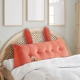 thumbnail image 5 of Reading Pillow Polyester Fabric Long Bolster Design with Ears Soft Breathable Machine Washable for Bed Sofa Head Back Support Relaxing, 5 of 5