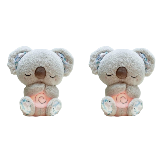 Muñeca Koala Comfort Con Música Y Luces Chupete para Dormir Bebés Recién Nacidos