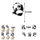 thumbnail image 3 of Juego de 35 piezas de decoración para fiestas de cumpleaños con temática de panda, 3 of 5