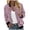 Z&Pink536, variant on Women's Boho Floral Bomber Jacket Full Zip Stand Collar Soft Long Sleeve Outdoor Casual Outerwear Coat