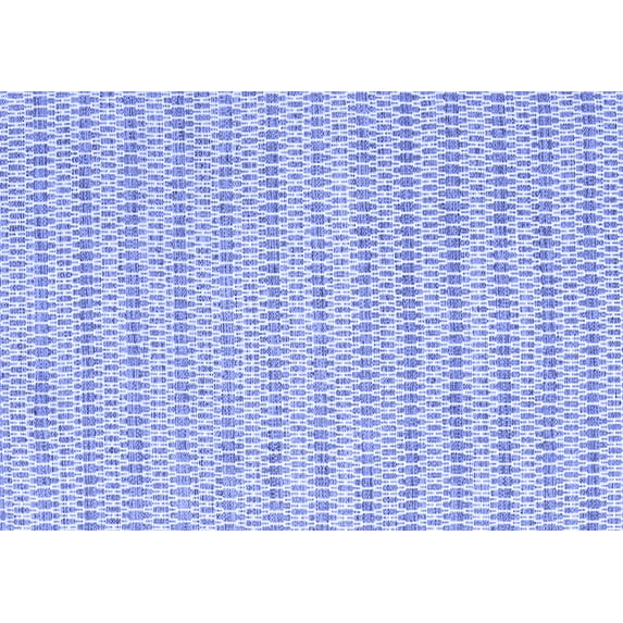 Ahgly Company Machine Washable Indoor Rectangle Abstract Blue Contemporary Area Rugs, 4' x 6'