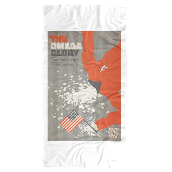 Star Trek Beach Towel, 30"x60" TOS Episode 52 Beach Towel