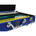 thumbnail image 4 of White Swan American Mahjong Set in Wheeled Blue Case - Ivory Tiles - Modern Pushers, 4 of 11