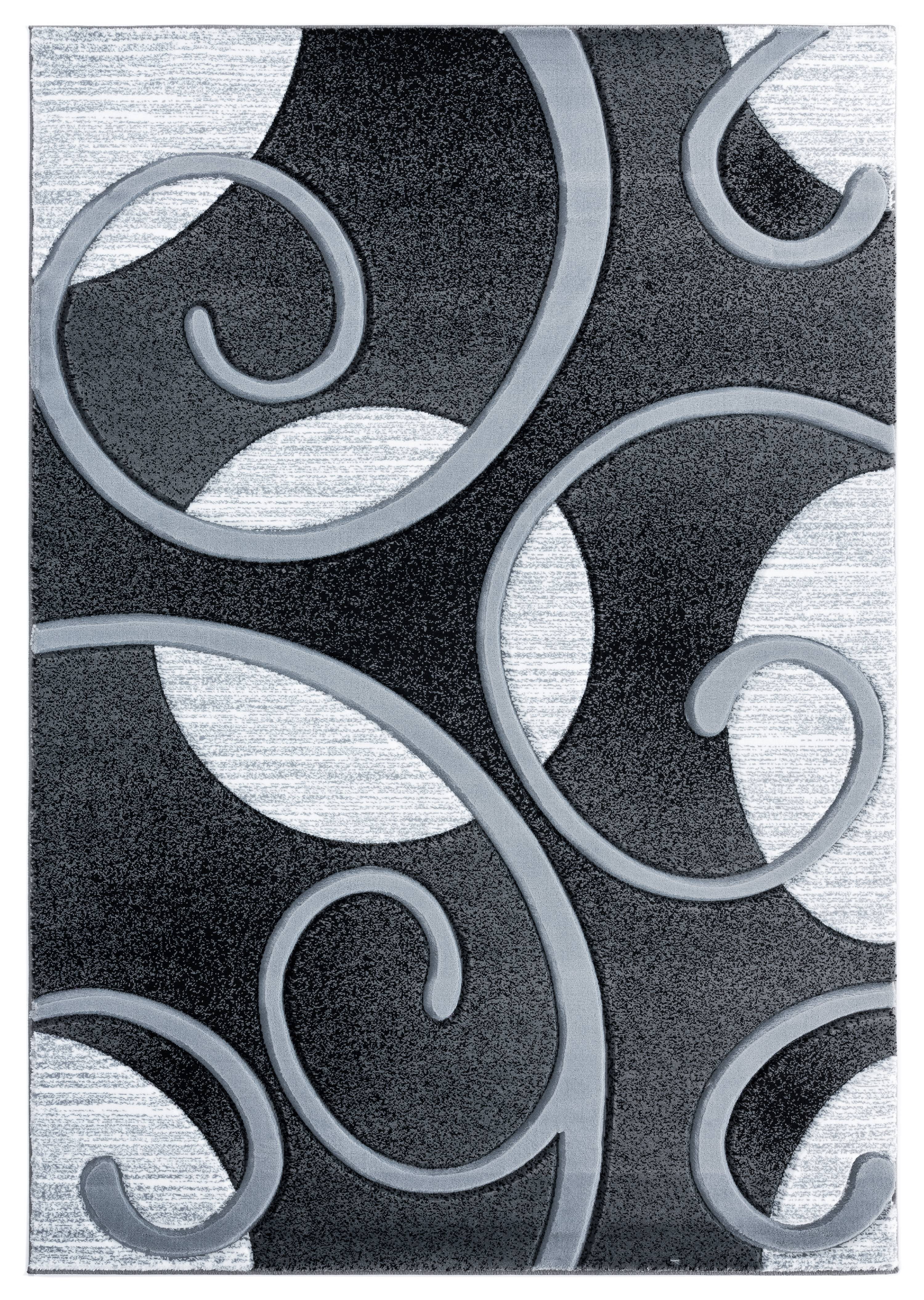 United Weavers Drachma Salona Contemporary Paisley Area Rug, Grey, 7'10" x 10'6"