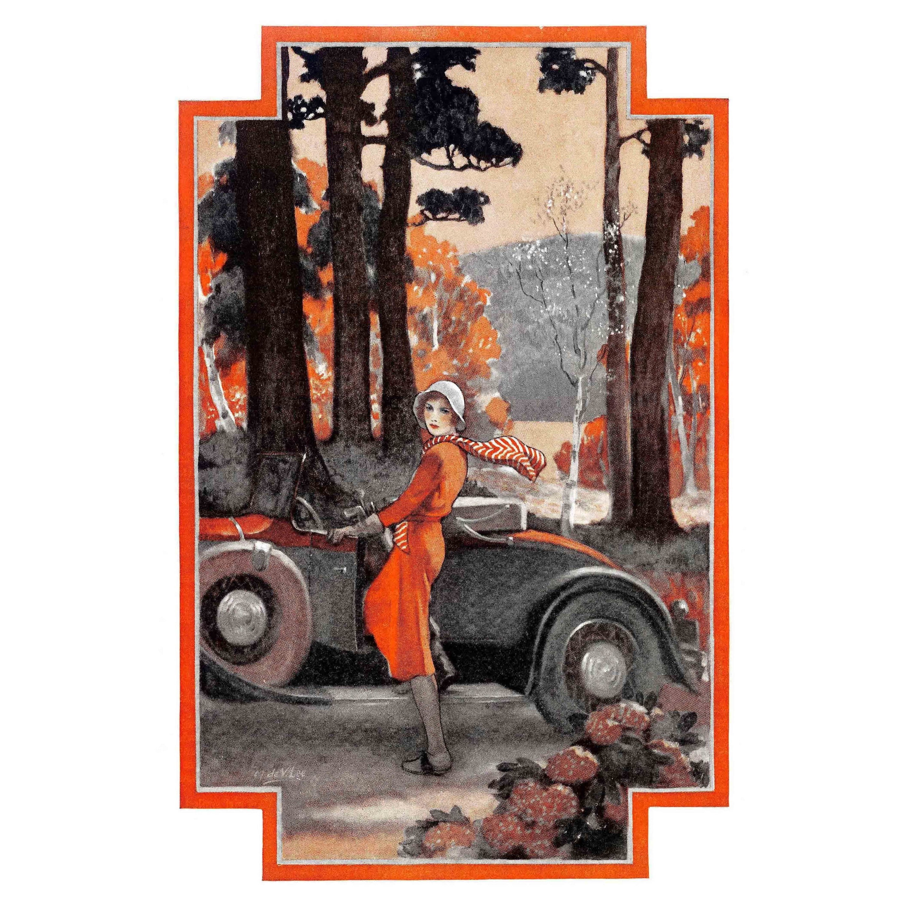 Marmont Hill Lady Graphic Art on Wrapped Canvas