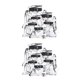 thumbnail image 1 of Bolsa Impermeable Sonducket 6 Piezas Accesorios de Natación Duraderos Camuflaje Zona Nevada 2Conjunto, 1 of 6