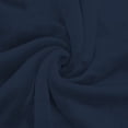 thumbnail image 4 of Cobertor Ligero Liso MELOCOTTON HOGAR Matrimonial AZUL marino, 4 of 5