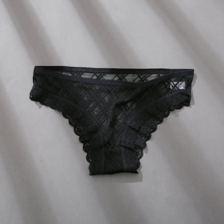 Soft Cotton Lace Black Lace Panties For Women Sexy And Fashionable Lingerie  In M XXL Sizes From Jacky0817, $2.31