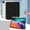 Black, variant on Case for iPad Air 4th/5th Generation 10.9-Inch Case Stand Case Translucent Frosted Back Smart Clear Cover Auto Sleep/Wake with Pencil Holder for iPad Air 4/5 (Dark Green)