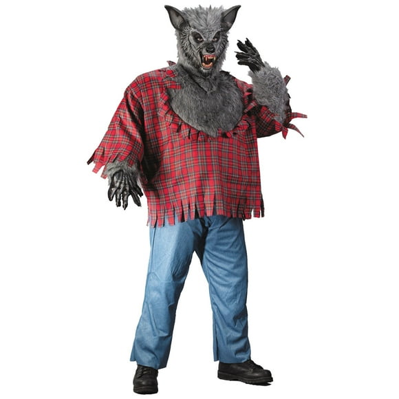 Déguisement de Werewolf Gris Grande Taille