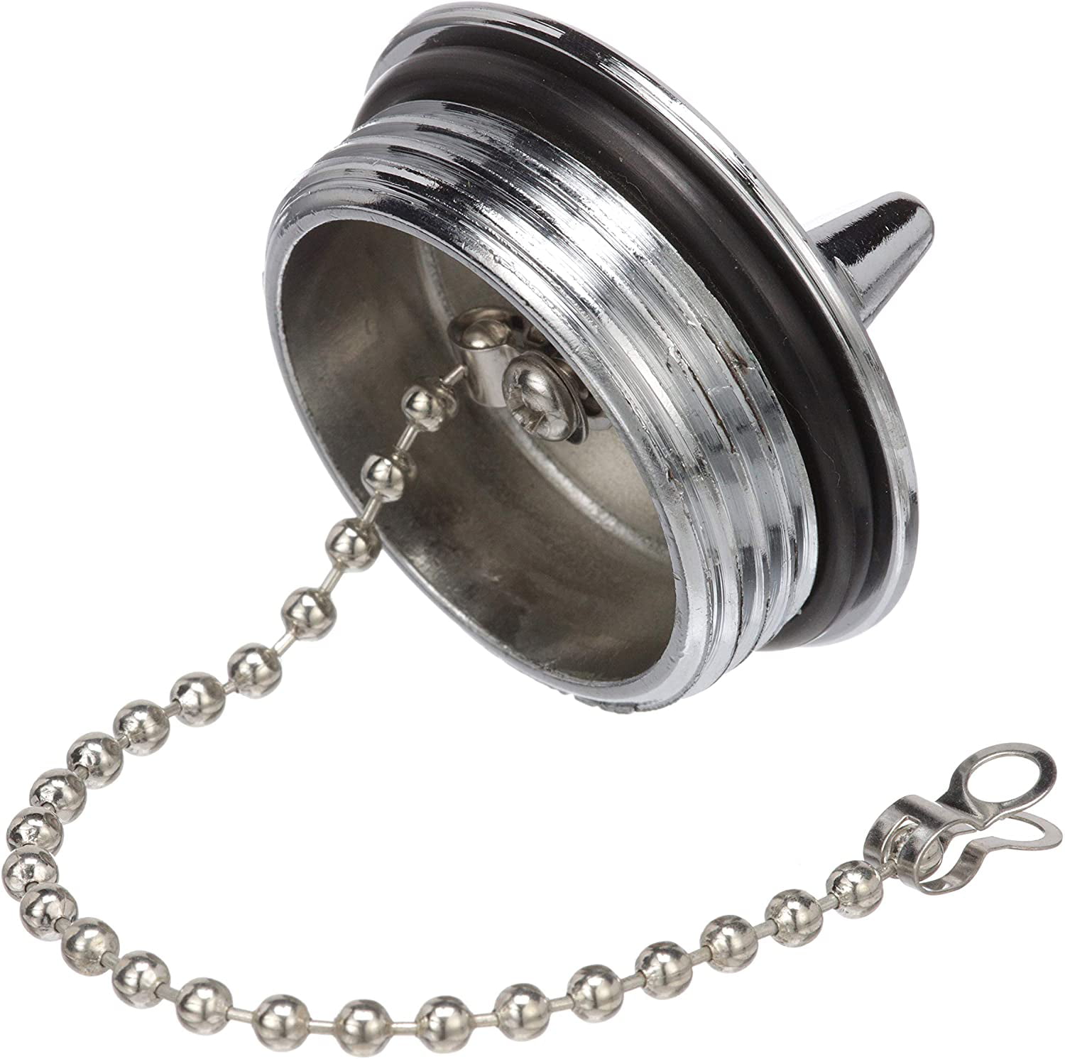 Gas Deck Fill Replacement Spare Cap with Chain Boat Marine Yacht Accessories