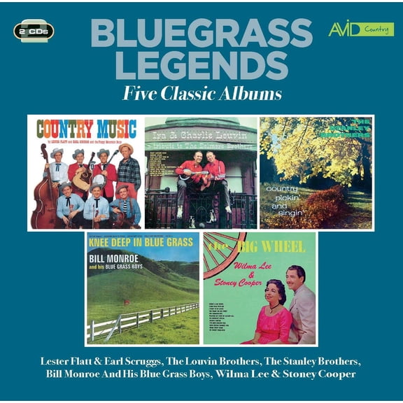 Various Artists Bluegrass Legends (Country Music/Tribute to the Delmore Brothers/: Country (CD)