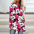 thumbnail image 1 of Fall 2022 Elegant Women's Disney Mickey Mouse Print Sweatshirt 3D Print Streetwear New Women's Design Tee DressL Gao Jinjia LED, 1 of 2