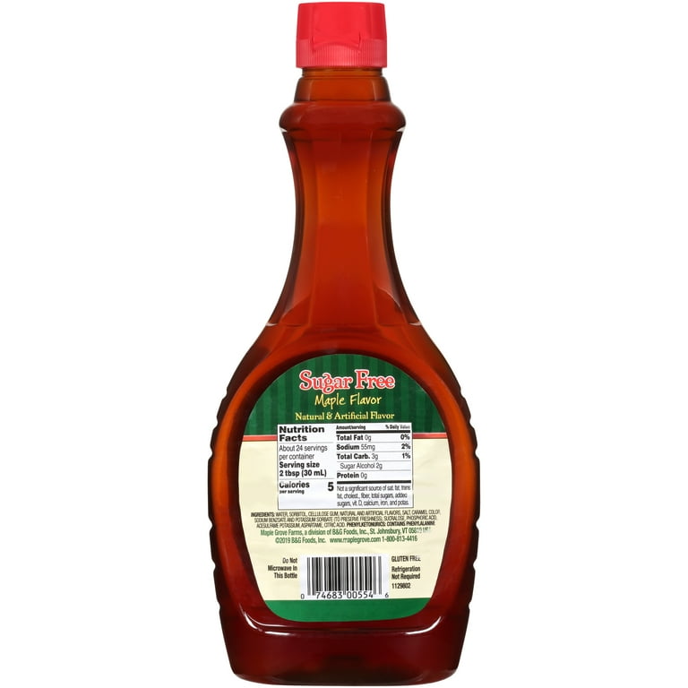How Many Calories Are In SugarFree Maple Syrup?