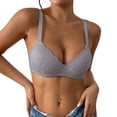 thumbnail image 1 of Women's Sexy Lace Push-Up Bra - Solid Color, Thin, Comfortable with Underwire, 1 of 8