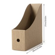 Desktop File Holder Document Storage Box Cardboard Magazines Holders Paper File Folder Magazine Divider