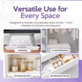 thumbnail image 4 of Lavender Scented Drawer Liners for Dresser Drawers (10 Large Sheets, 19.7" x 14.4") - Non Adhesive Paper Liner Bedroom & Closet Shelves by Linda’s Essentials, 4 of 4