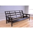 thumbnail image 3 of Maykoosh Earthy Elements Futon Frame/Queen/Espresso Finish/Suede Chocolate Mattress, 3 of 5