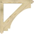 thumbnail image 3 of Ekena Millwork 4"W x 42"D x 42"H Imperial Arts & Crafts Rough Sawn Bracket, Douglas Fir, 3 of 4