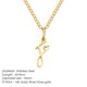 thumbnail image 1 of Collar de letras, cadena de clavícula con personalidad femenina, collar de acero inoxidable con personalidad, 1 of 6