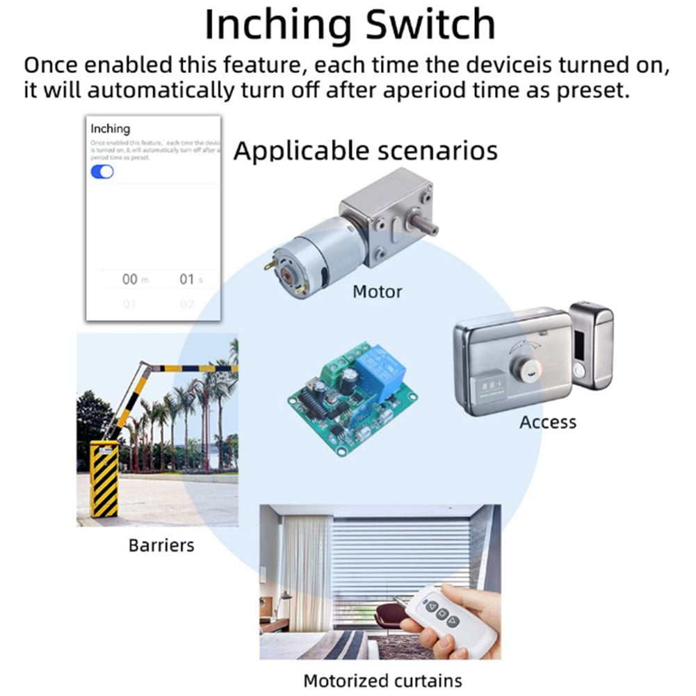 For Tuya For Zigbee Relay Switch Module Smart Home Automation Module Switch Zigbee-4Ch