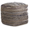 thumbnail image 1 of Signature Design by Ashley Meuble-Absalom Pouf-Style Contemporain-Naturel Petit, 1 of 5