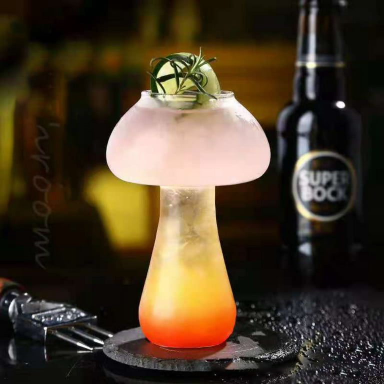Mushroom Glass Tumbler | 32 oz