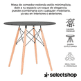 thumbnail image 3 of Mesa Comedor, Desayunador Redonda Minimalista 60cm, 3 of 9