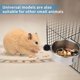 thumbnail image 4 of WeiHuan Toys cuencos de acero inoxidable para pájaros con abrazadera, cuenco de agua duradero, vasos de alimentación, cuenco de comida para chinchillas, platos para pájaros para jaulas, comederos y be, 4 of 5