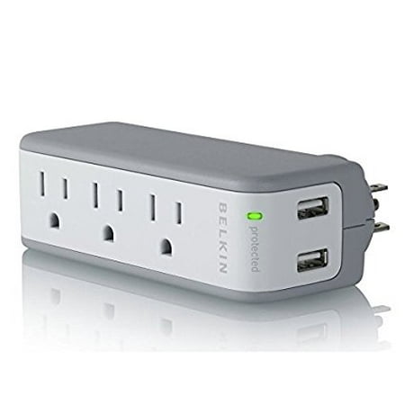 Belkin Office Series Surge Suppressor - Belkin Mini Surge Protector with USB Charger